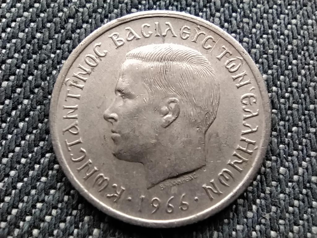 G&ouml;r&ouml;gorsz&aacute;g II. Konstantin (1964-1973) 50 Lepta