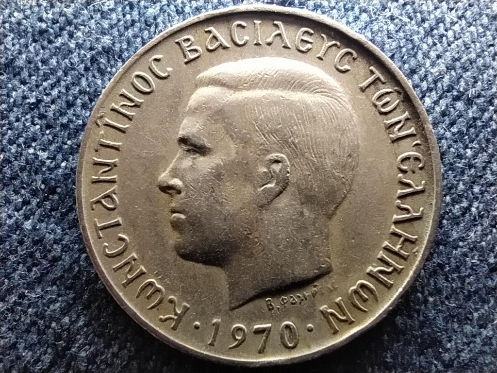 G&ouml;r&ouml;gorsz&aacute;g II. Konstantin (1964-1973) 2 drachma
