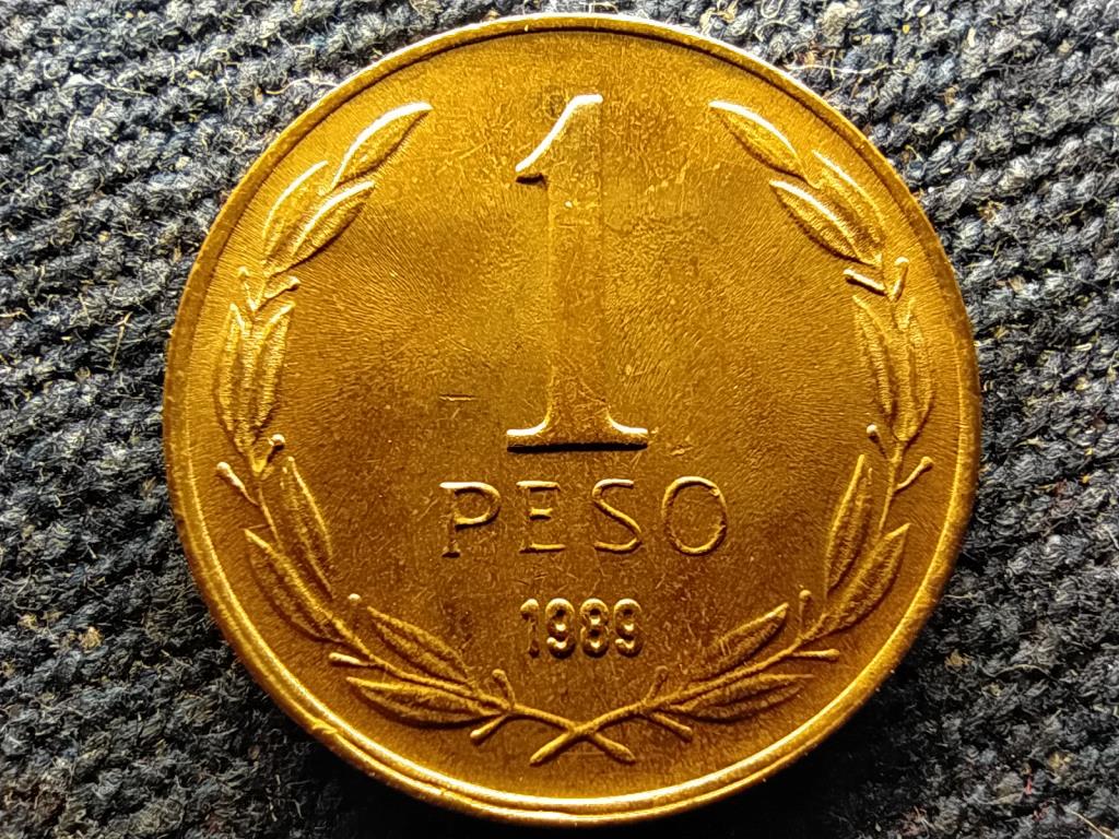 Chile K&ouml;zt&aacute;rsas&aacute;g (1818-0) 1 Peso