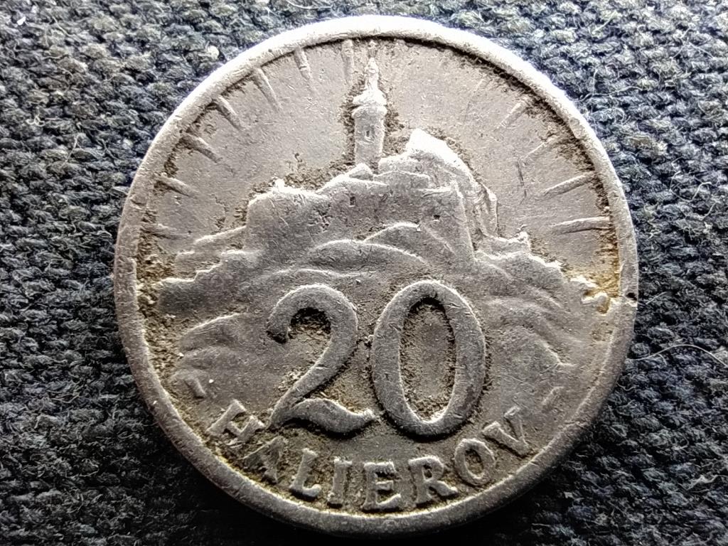 Szlov&aacute;kia Nyitra 20 heller
