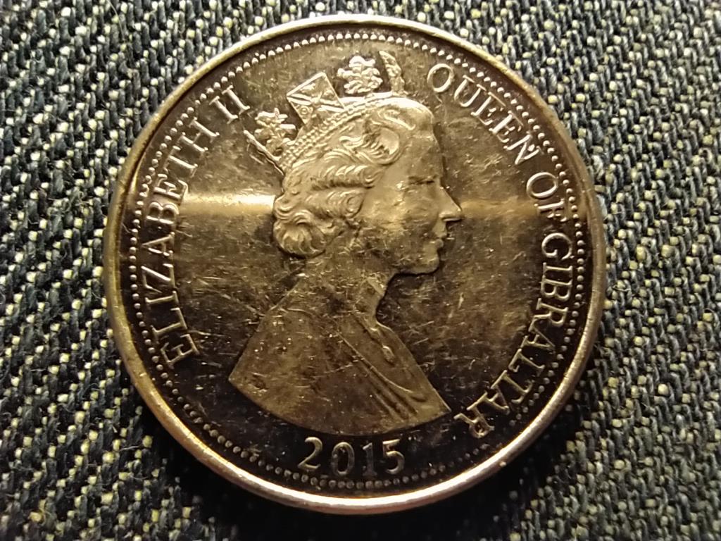 Gibralt&aacute;r szirtifogoly 10 penny