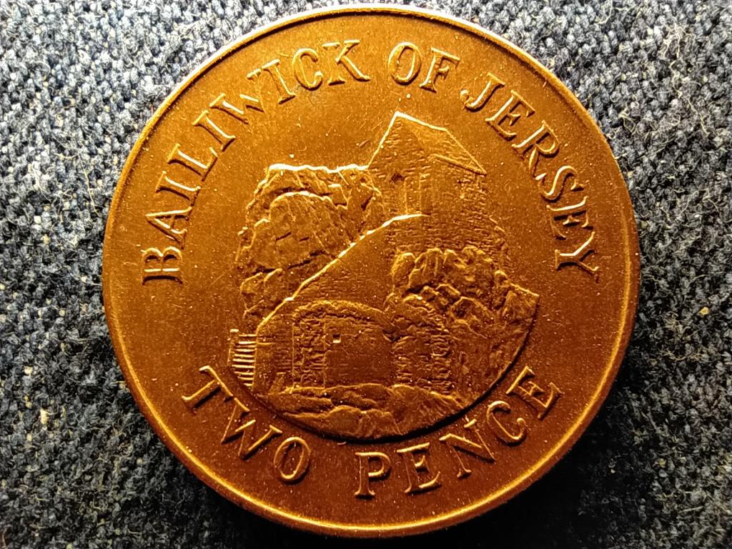 Jersey II. Erzs&eacute;bet St. Helier remetelak 2 penny