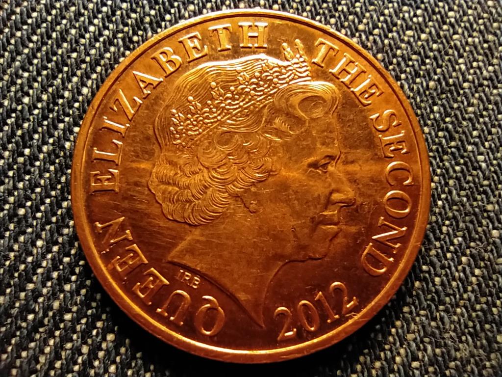 Jersey II. Erzs&eacute;bet St. Helier remetelak 2 penny