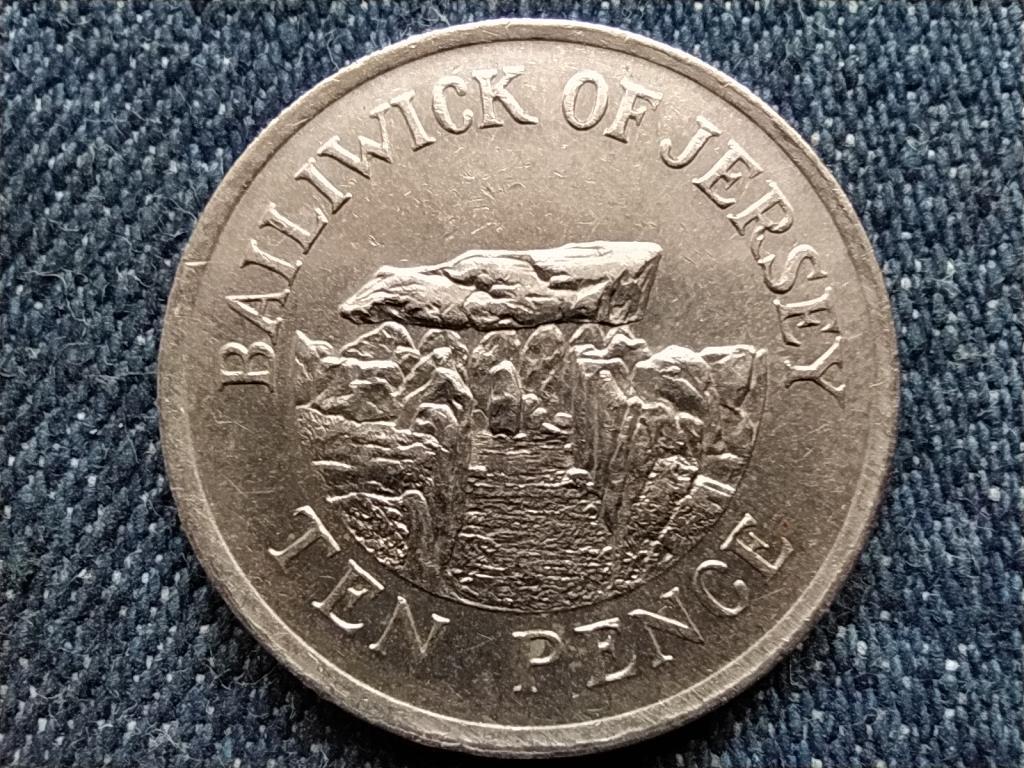 Jersey II. Erzs&eacute;bet  Dolmenek 10 penny