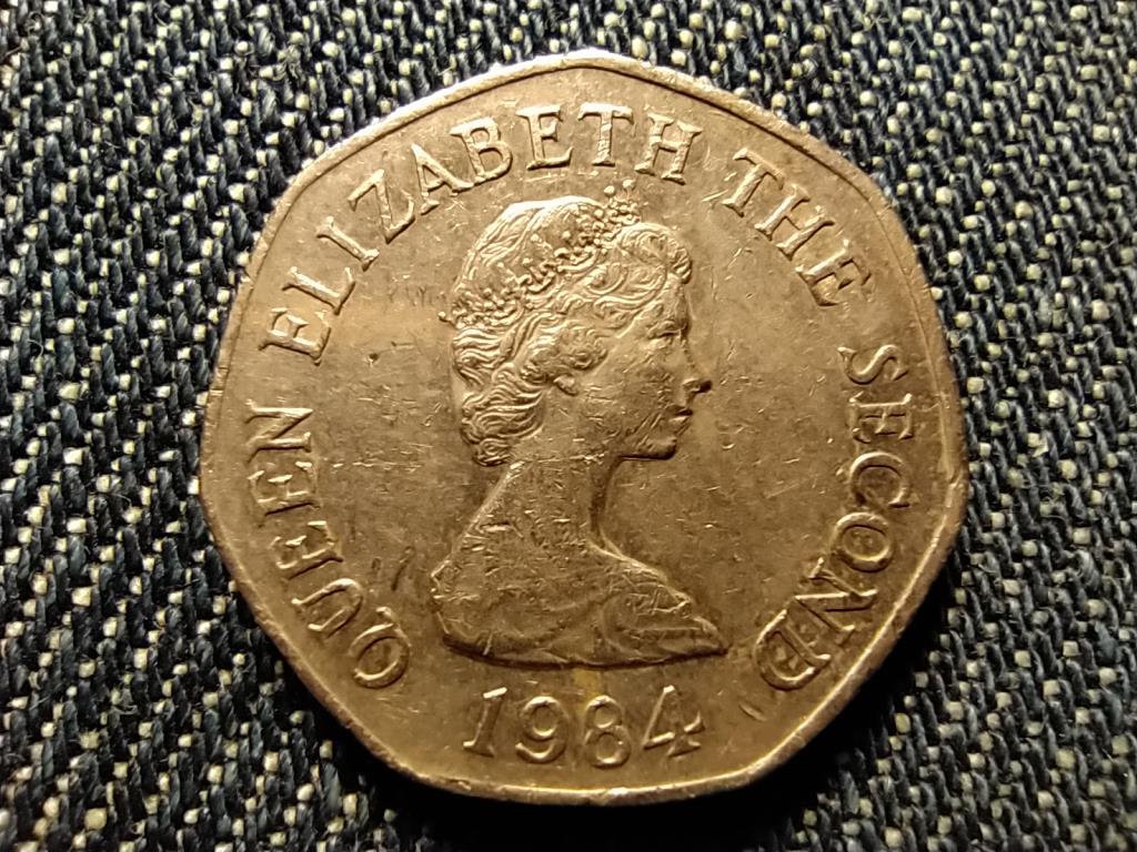 Jersey II. Erzs&eacute;bet Vil&aacute;g&iacute;t&oacute;torony 20 penny