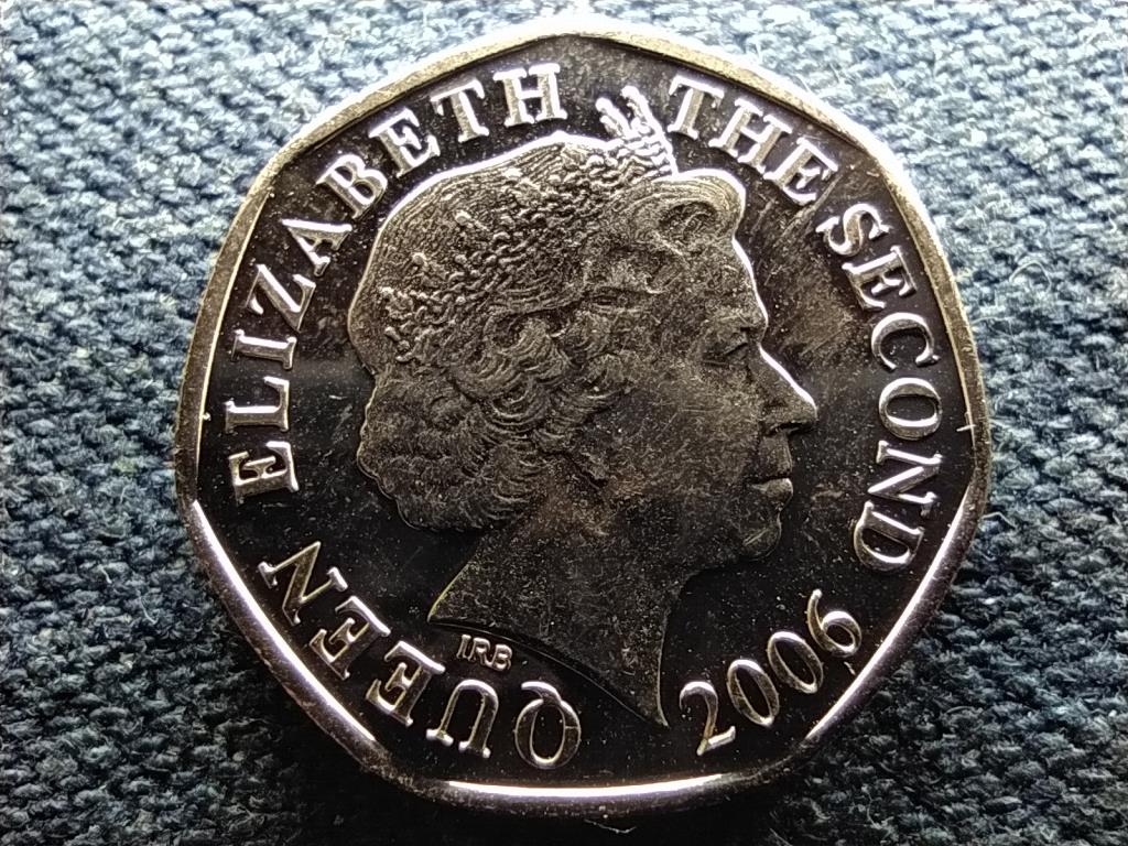 Jersey II. Erzs&eacute;bet Vil&aacute;g&iacute;t&oacute;torony 20 penny