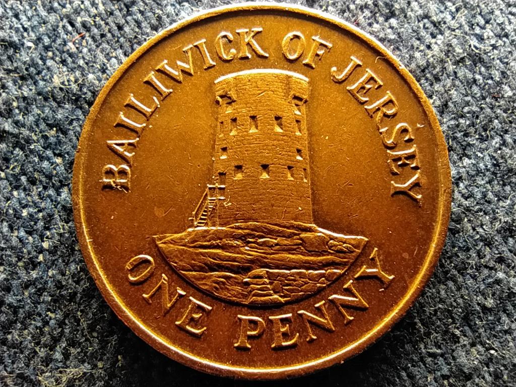 Jersey II. Erzs&eacute;bet Le Hocq torony 1 penny