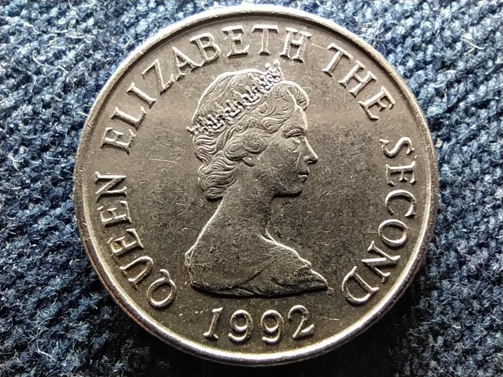 Jersey II. Erzs&eacute;bet Seymour torony 5 penny