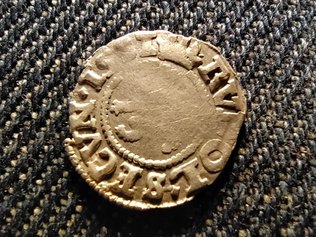 Csehorsz&aacute;g I. Rudolf (1576-1612) ez&uuml;st 1 Pfenning Weiss-Pfennig