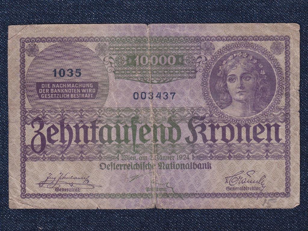 Ausztria 10000 Korona bankjegy