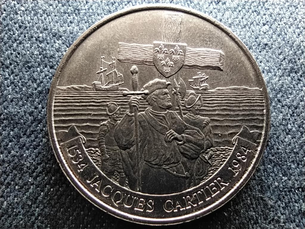 Kanada 450 &eacute;ve sz&aacute;llt partra Cartier 1 Doll&aacute;r
