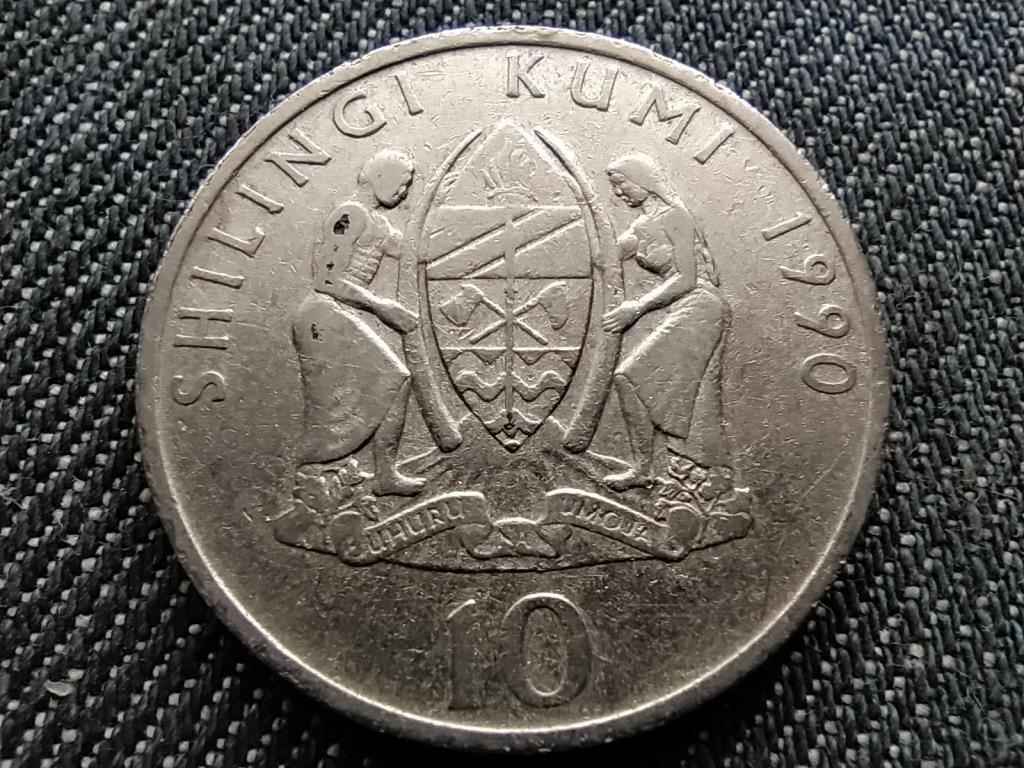 Tanz&aacute;nia Julius K. Nyerere 10 shilingi
