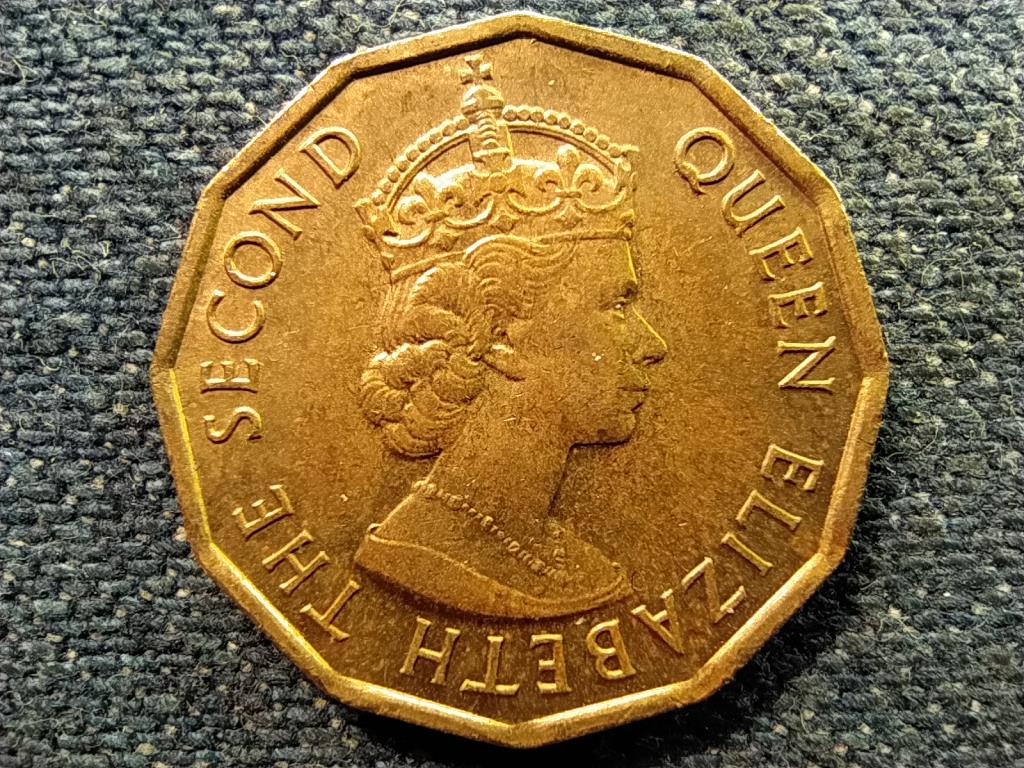 Nig&eacute;ria II. Erzs&eacute;bet (1952-1959) 3 pence