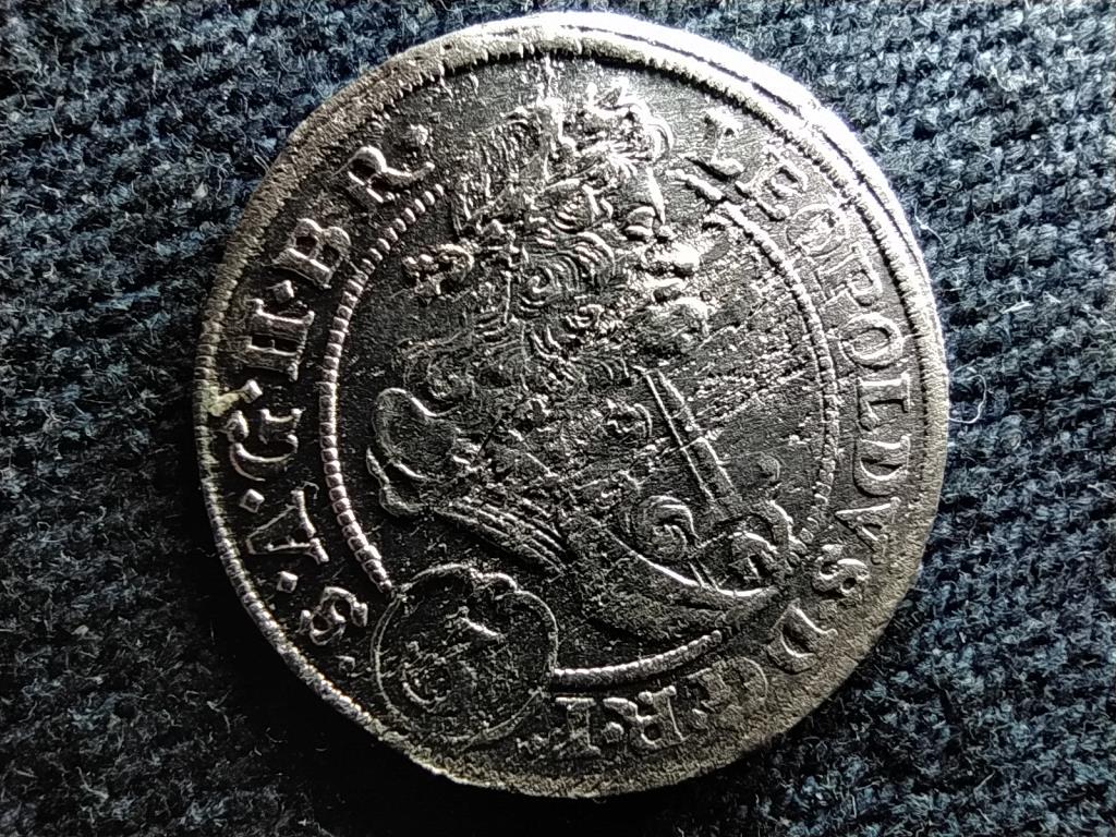 N&eacute;met-R&oacute;mai Birodalom Leopold I. cs&aacute;sz&aacute;r (1658-1705) ez&uuml;st 3 krajc&aacute;r