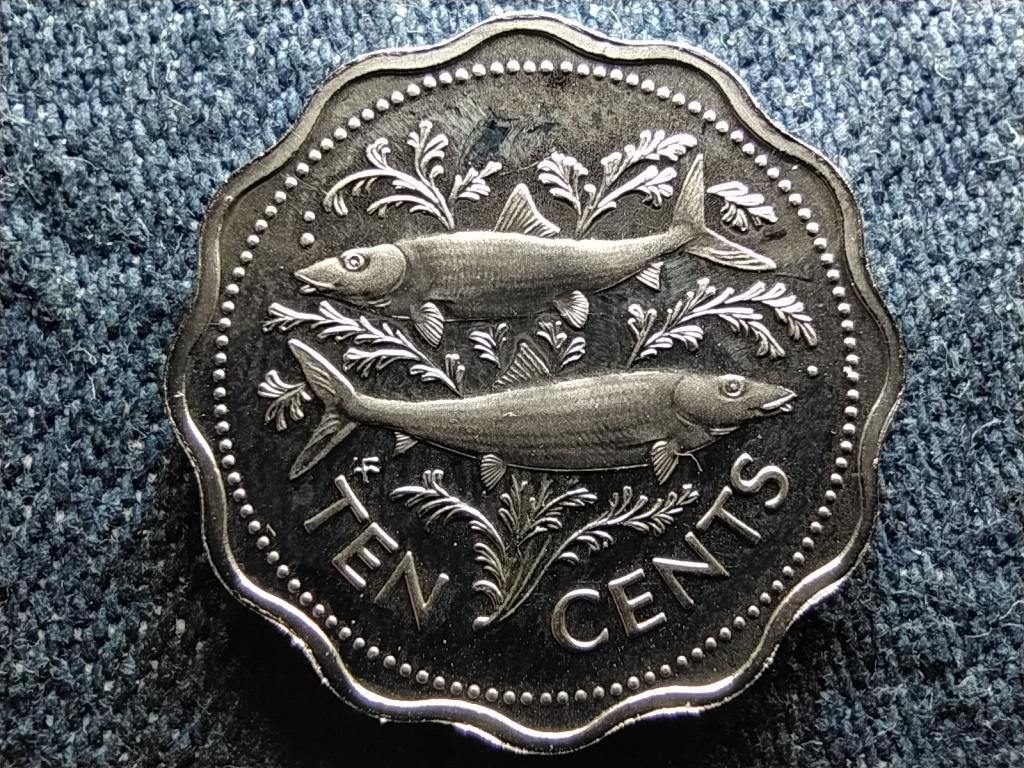Bahama-szigetek II. Erzs&eacute;bet (1952-2022) 10 Cent