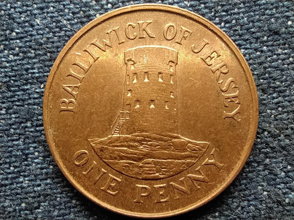 Jersey II. Erzs&eacute;bet Le Hocq torony 1 penny