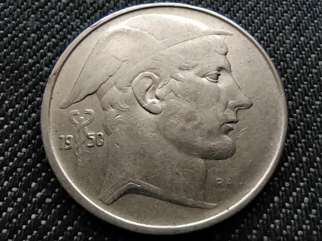 Belgium I. Baldvin (1951-1993) .835 ez&uuml;st 20 Frank francia sz&ouml;veg