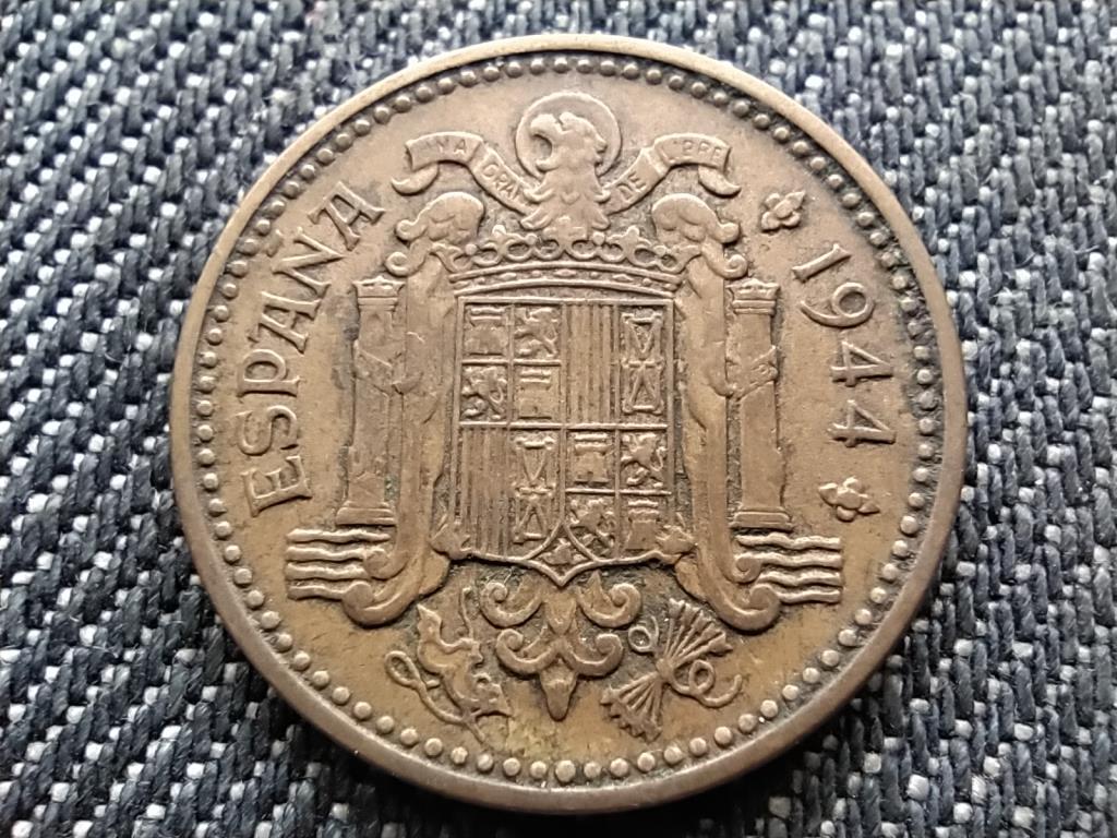 Spanyolorsz&aacute;g Francisco Franco (1936-1975) 1 Peseta