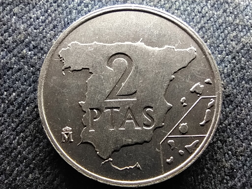 Spanyolorsz&aacute;g I. J&aacute;nos K&aacute;roly (1975-2014) 2 Peseta