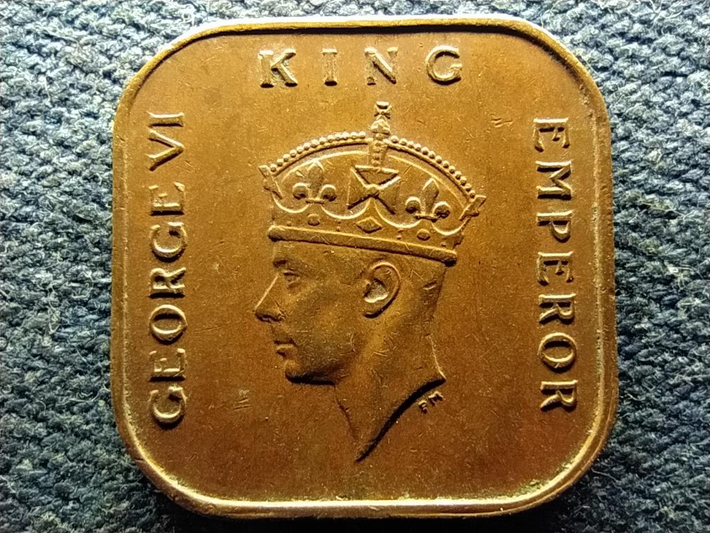 Malajzia VI. Gy&ouml;rgy (1936-1952) 1 cent