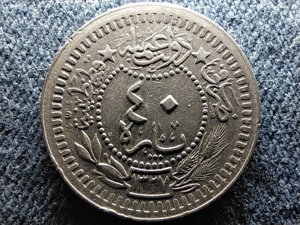 Oszm&aacute;n Birodalom V. Mehmed (1909-1918) 40 para