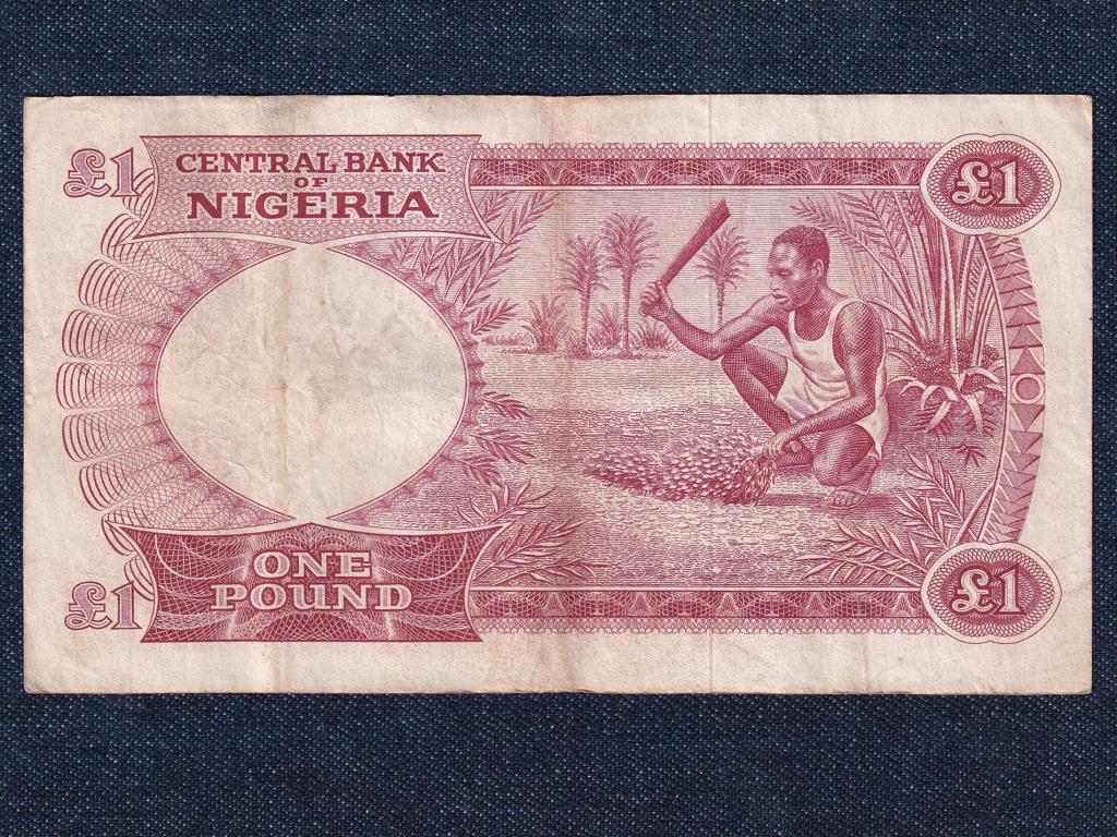 Nig&eacute;ria 1 font bankjegy