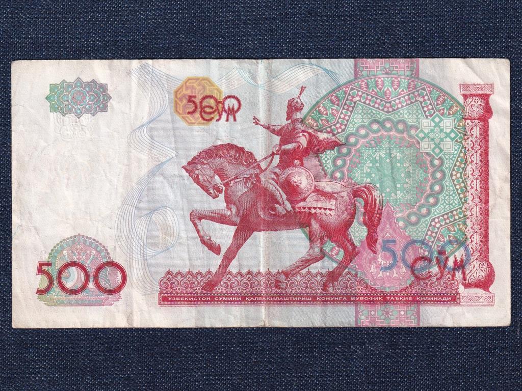 &Uuml;zbegiszt&aacute;n 500 som bankjegy