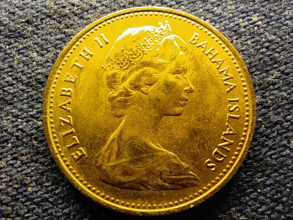 Bahama-szigetek II. Erzs&eacute;bet (1952-2022) 1 Cent