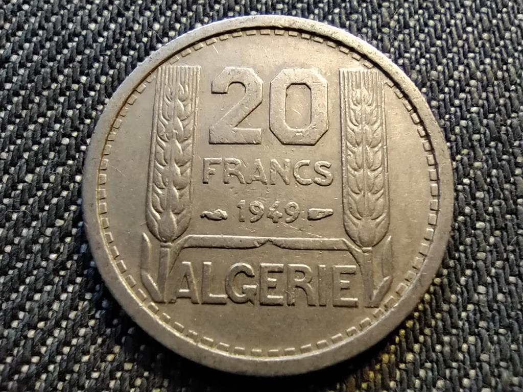 Franciaorsz&aacute;g Alg&eacute;ria 20 frank