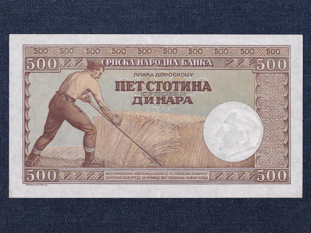 Szerbia 500 d&iacute;n&aacute;r bankjegy