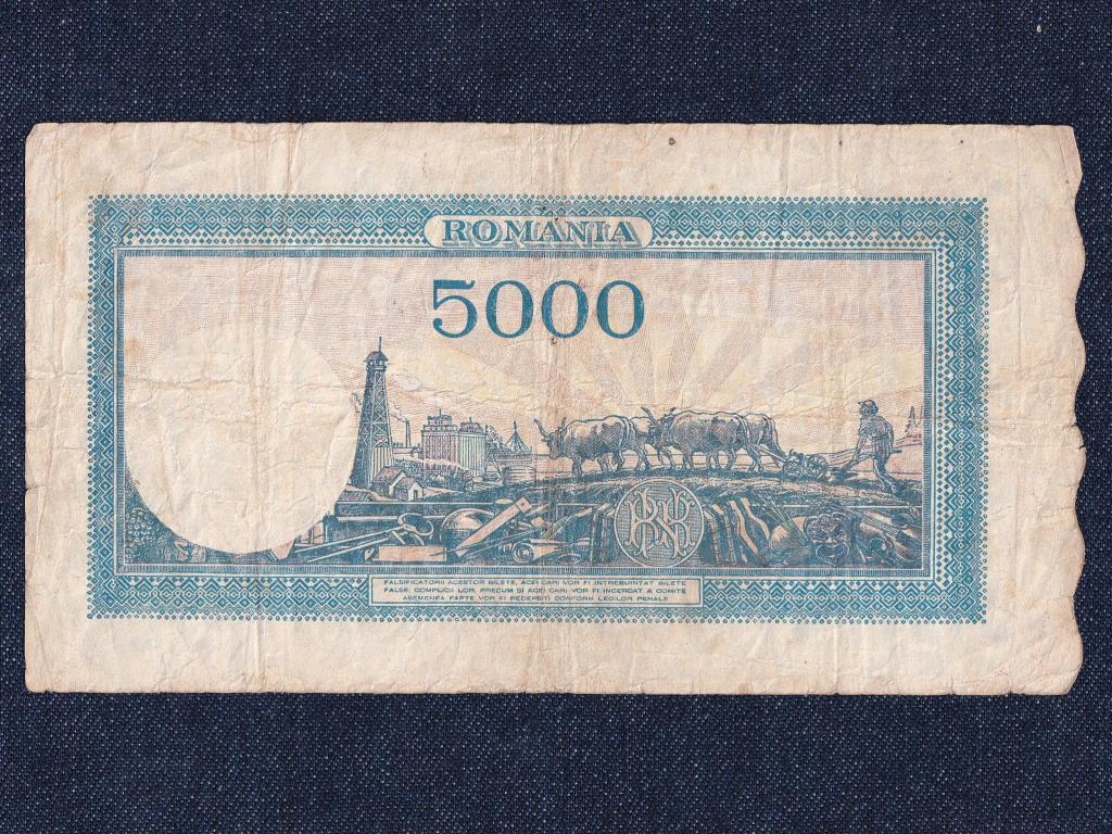 Rom&aacute;nia 5000 Lej bankjegy