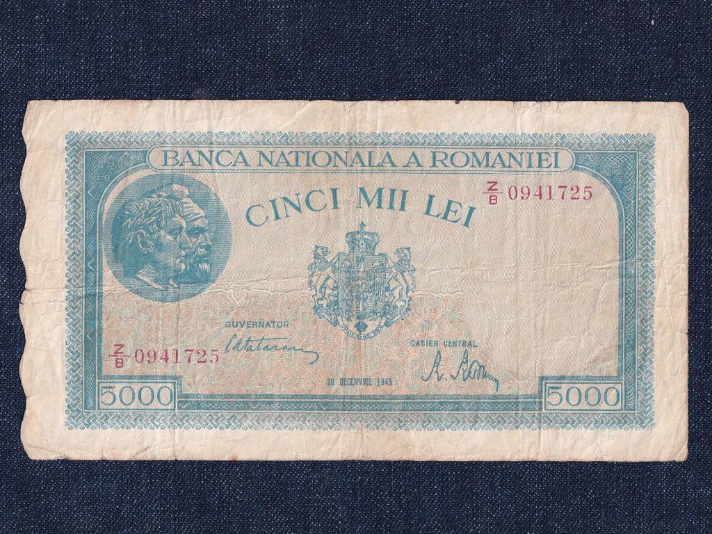 Rom&aacute;nia 5000 Lej bankjegy