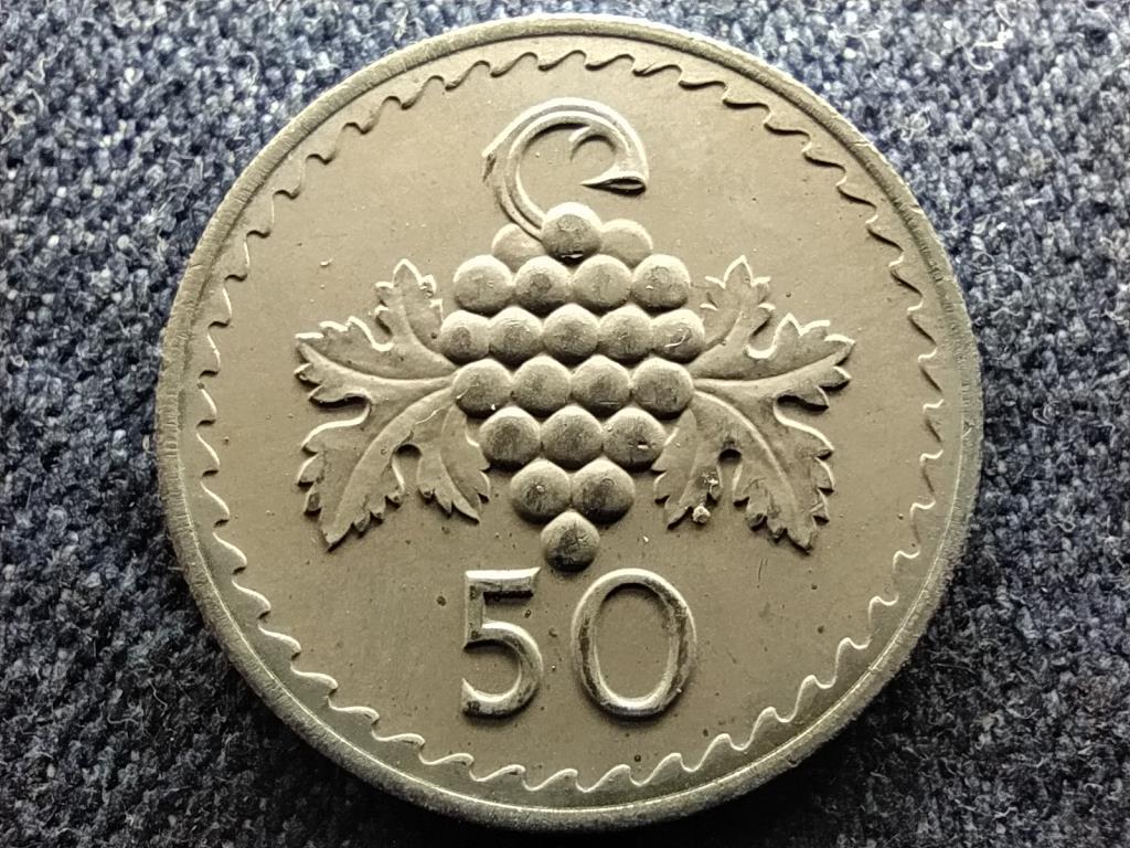 Ciprus K&ouml;zt&aacute;rsas&aacute;g (1960-0) 50 Mil