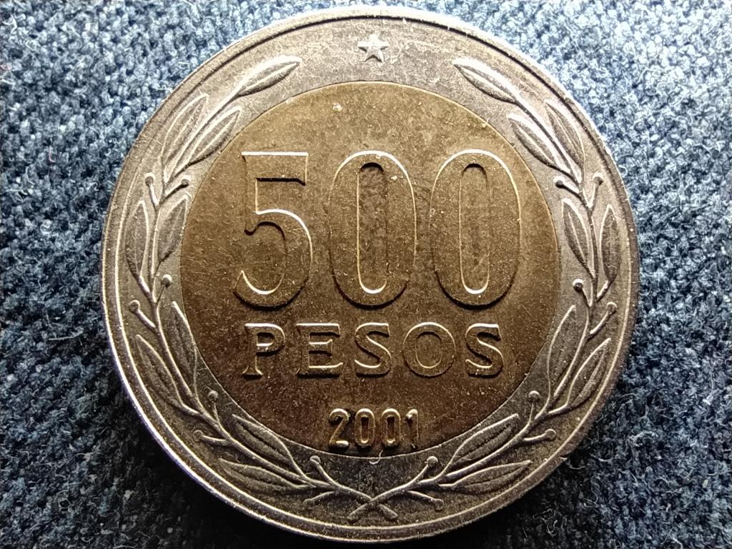 Chile K&ouml;zt&aacute;rsas&aacute;g (1818-0) 500 Peso