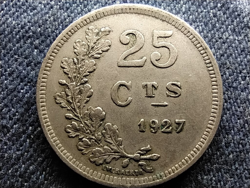 Luxemburg Sarolta (1919-1964) 25 centime