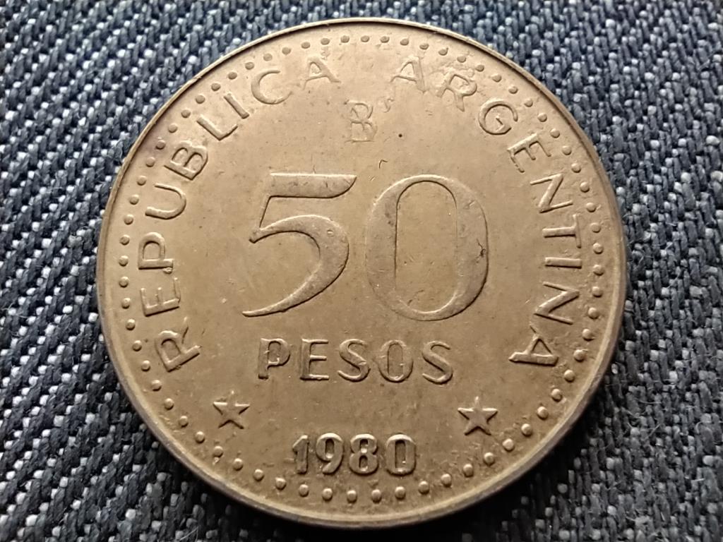Argent&iacute;na Jos&eacute; de San Martin 50 Peso