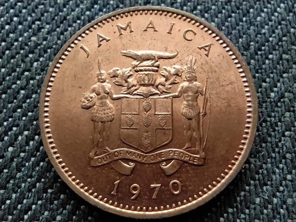 Jamaica II. Erzs&eacute;bet (1952-) 1 cent