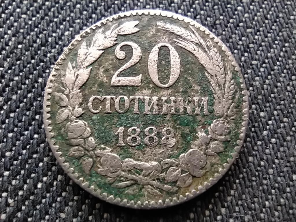 Bulg&aacute;ria I. Ferdin&aacute;nd (1887-1918) 20 Stotinki