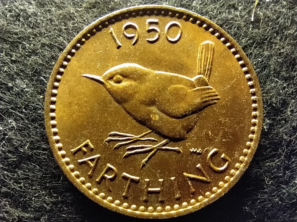 Anglia VI. Gy&ouml;rgy (1936-1952) 1 Farthing