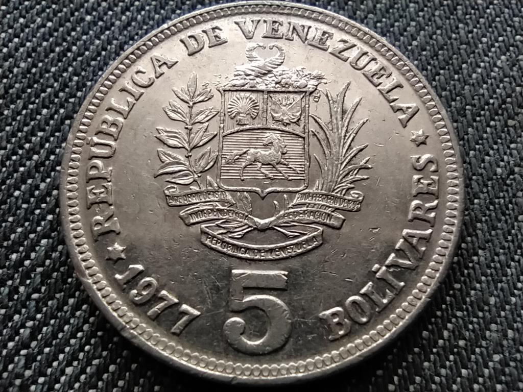 Venezuela 5 bol&iacute;var