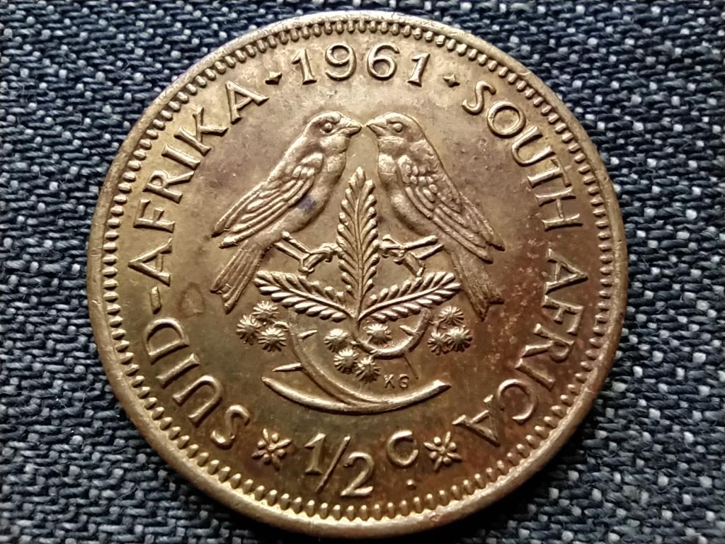 D&eacute;l-Afrikai K&ouml;zt&aacute;rsas&aacute;g Jan van Riebeeck 1/2 Cent