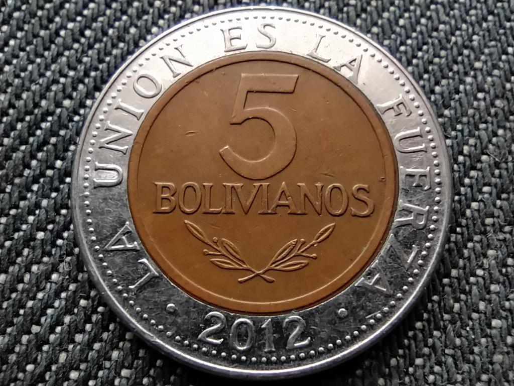 Bol&iacute;via T&ouml;bbes &aacute;llam (2009-0) 5 Bolivianos