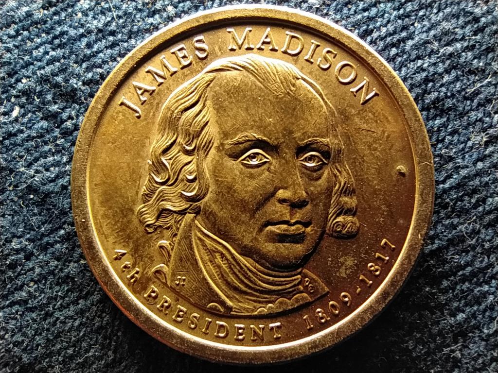 USA Eln&ouml;ki doll&aacute;r &eacute;rme sorozat James Madison 1 Doll&aacute;r