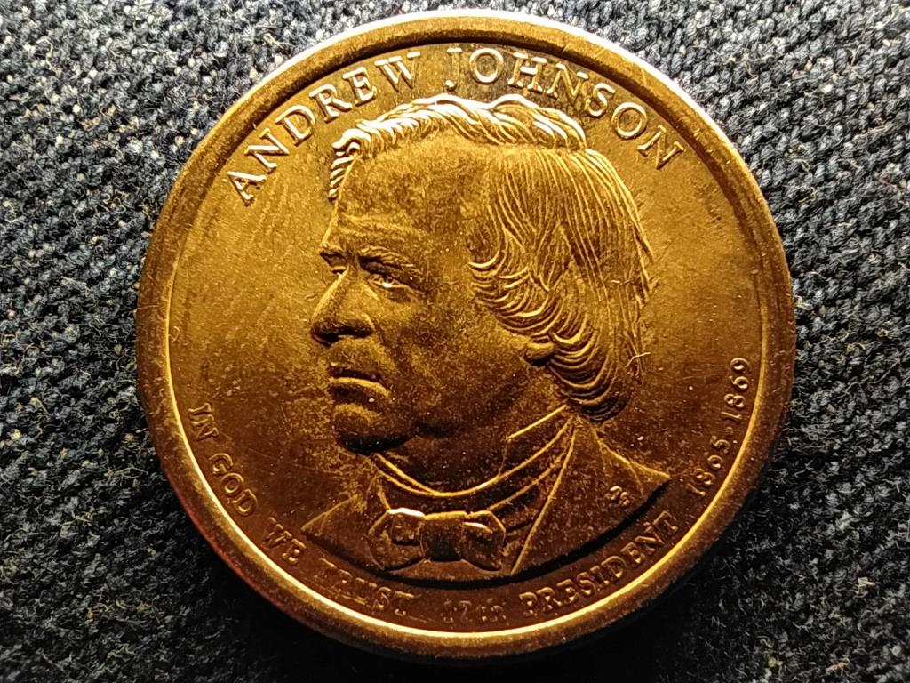 USA Eln&ouml;ki doll&aacute;r &eacute;rme sorozat Andrew Johnson 1 Doll&aacute;r