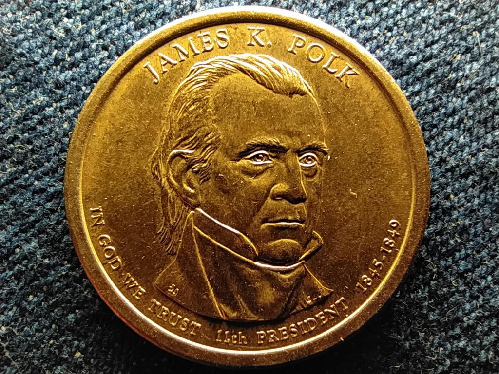 USA Eln&ouml;ki doll&aacute;r &eacute;rme sorozat James K. Polk 1 Doll&aacute;r