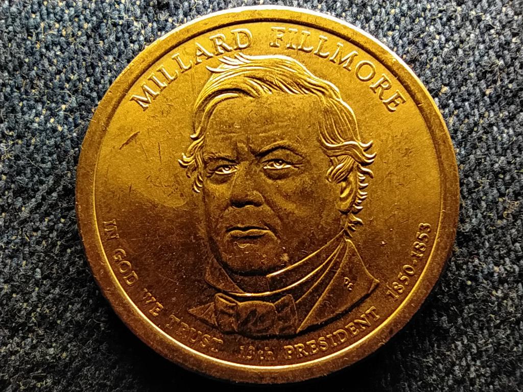 USA Eln&ouml;ki doll&aacute;r &eacute;rme sorozat Millard Fillmore 1 Doll&aacute;r