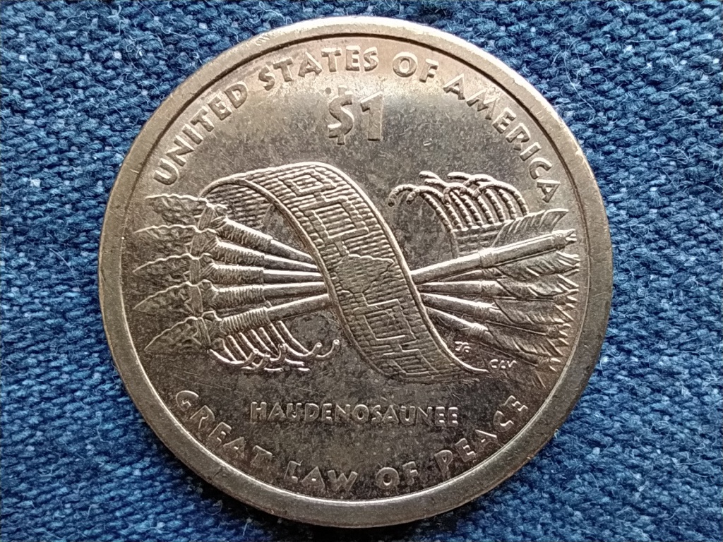 USA A b&eacute;ke f&aacute;ja 1 Doll&aacute;r