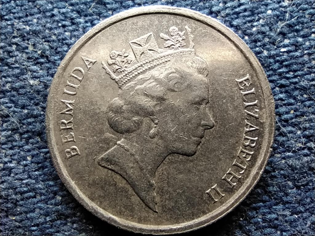 Bermuda II. Erzs&eacute;bet (1952-1961) 10 Cent