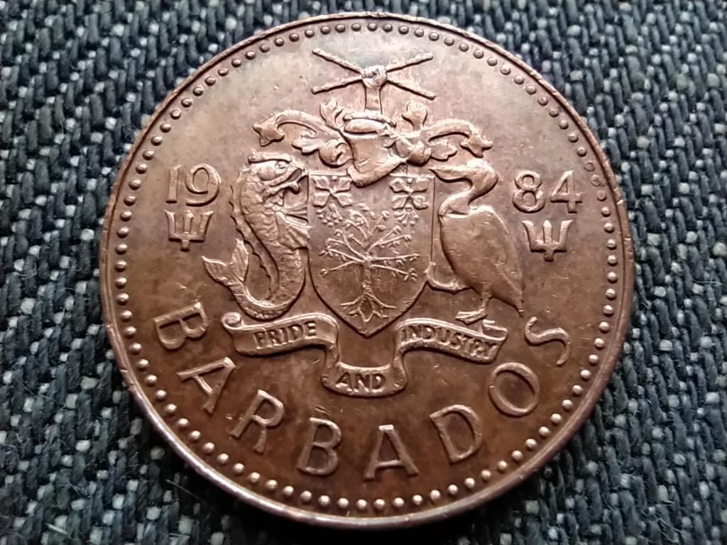 Barbados II. Erzs&eacute;bet (1966-2021) 1 Cent