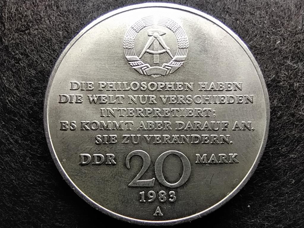 N&eacute;metorsz&aacute;g 100 &eacute;ve halt meg Karl Marx 20 M&aacute;rka